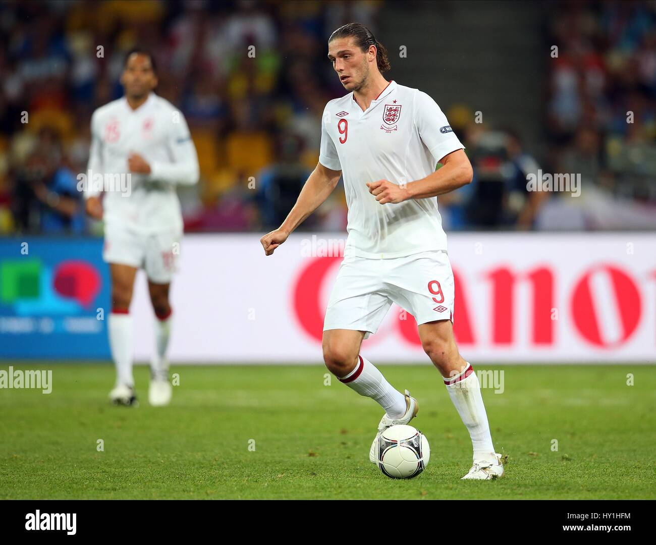 ANDY CARROLL INGHILTERRA West Ham United FC ENGLAND & West Ham United FC STADIO OLIMPICO KIEV UCRAINA 24 Giugno 2012 Foto Stock