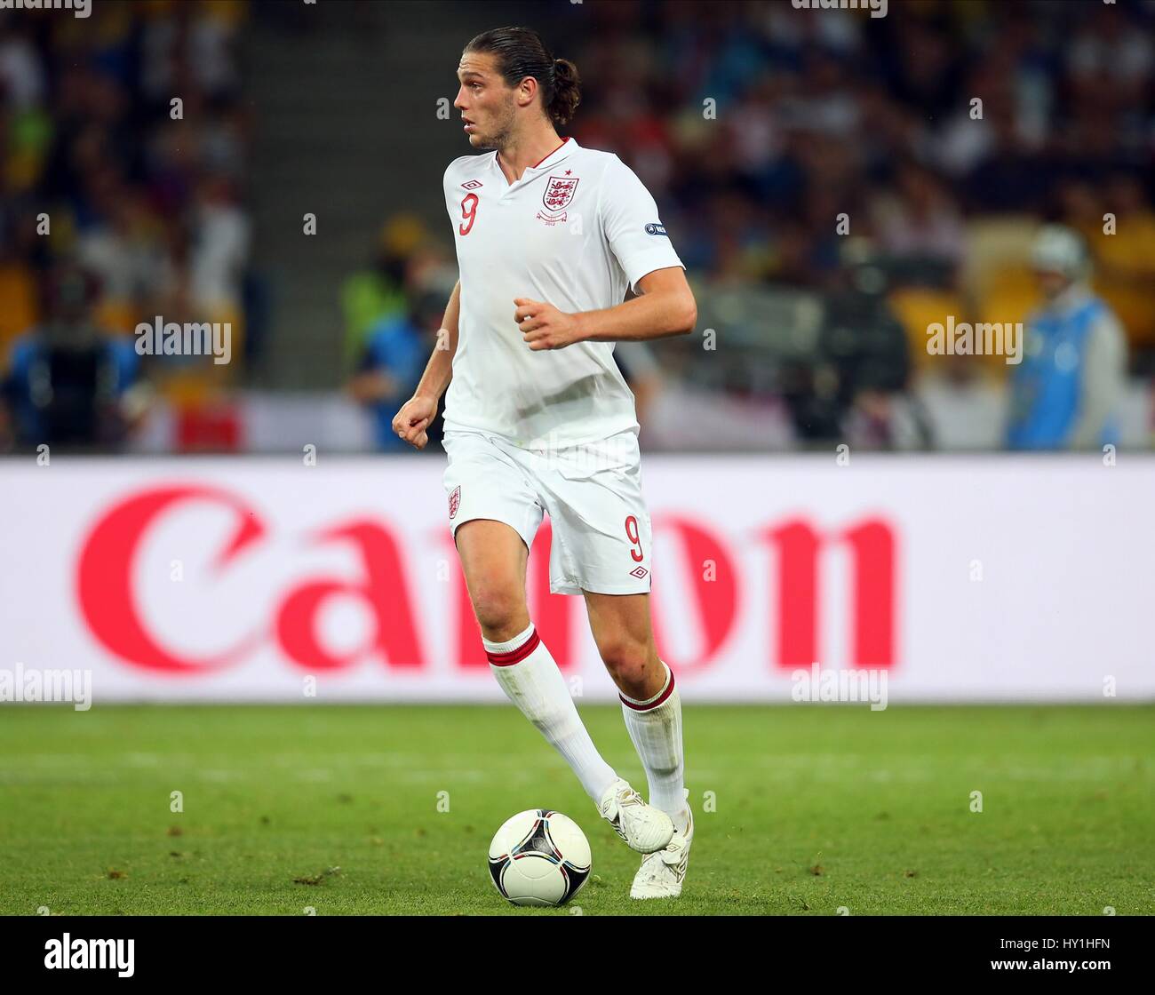 ANDY CARROLL INGHILTERRA West Ham United FC ENGLAND & West Ham United FC STADIO OLIMPICO KIEV UCRAINA 24 Giugno 2012 Foto Stock