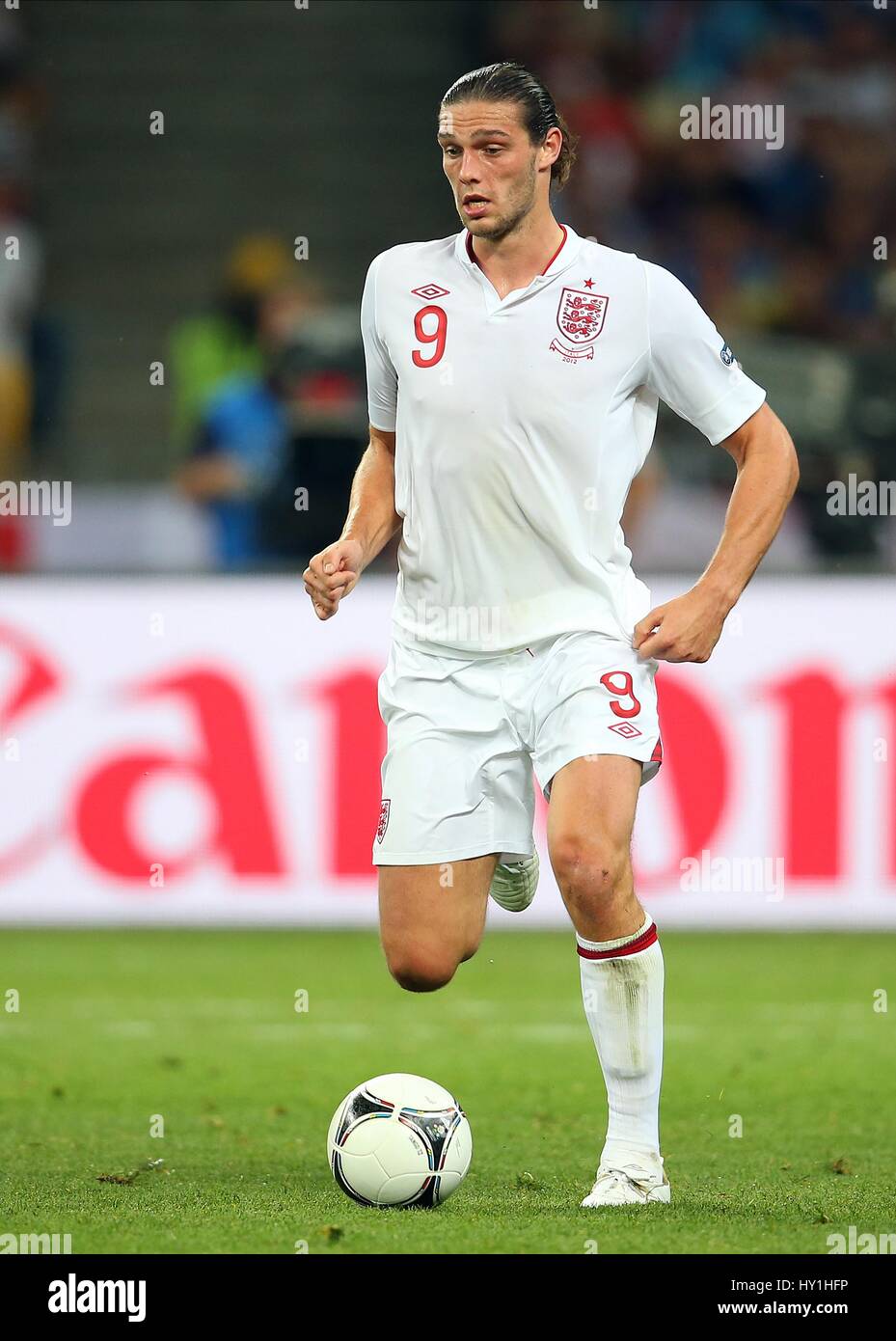 ANDY CARROLL INGHILTERRA West Ham United FC ENGLAND & West Ham United FC STADIO OLIMPICO KIEV UCRAINA 24 Giugno 2012 Foto Stock