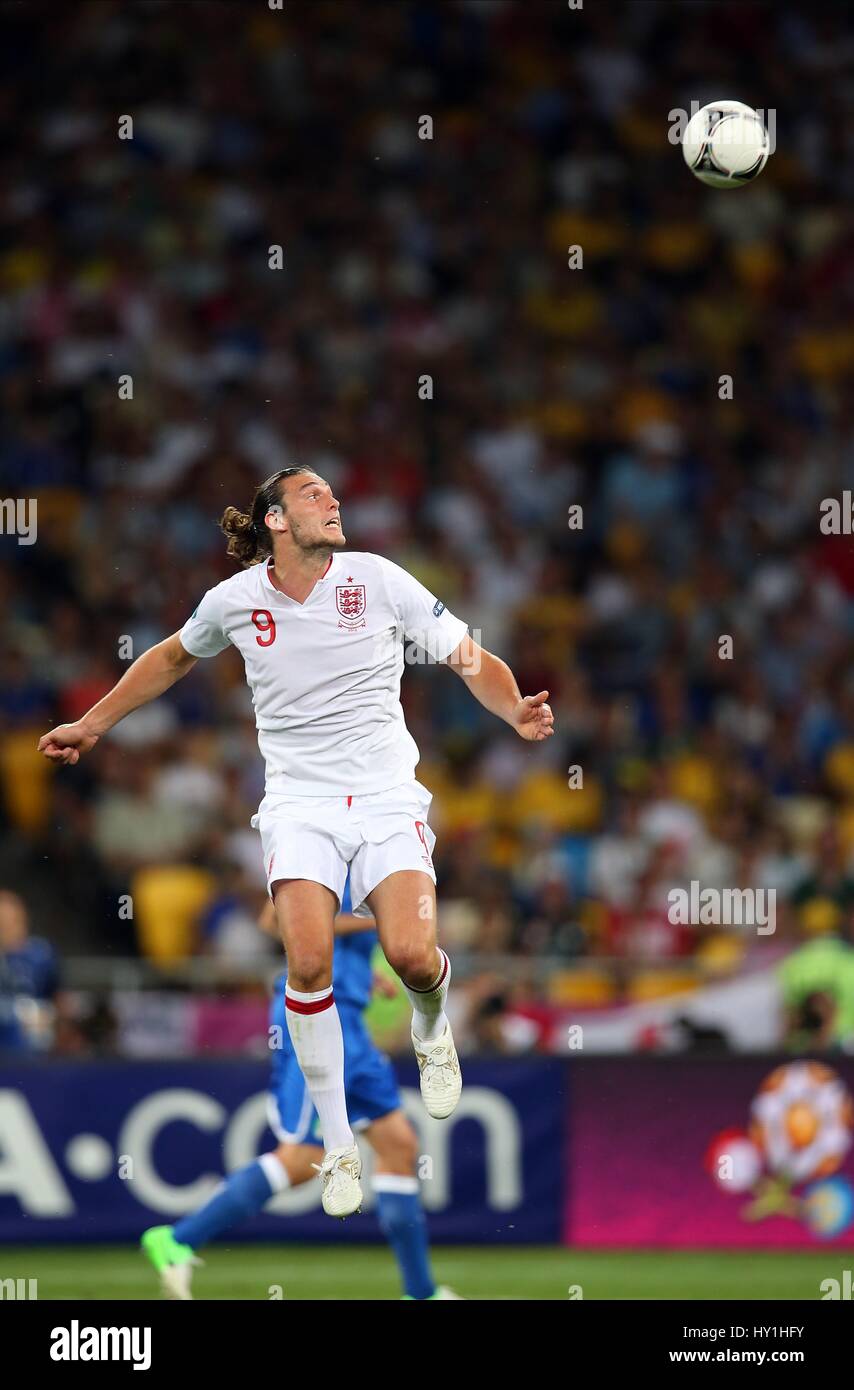ANDY CARROLL INGHILTERRA West Ham United FC ENGLAND & West Ham United FC STADIO OLIMPICO KIEV UCRAINA 24 Giugno 2012 Foto Stock