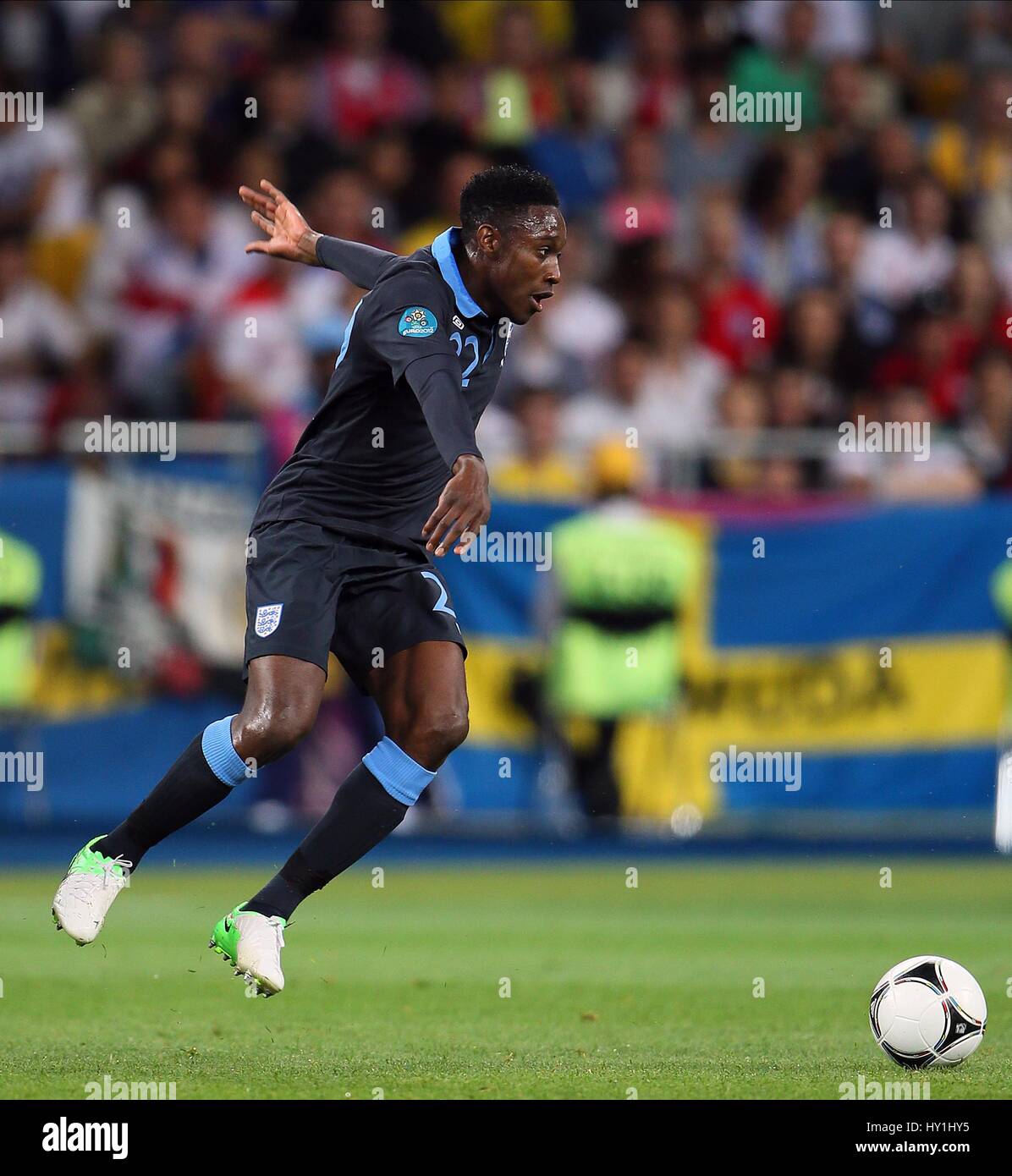 DANNY WELBECK INGHILTERRA MANCHESTER UNITED FC ENGLAND & MANCHESTER UNITED FC STADIO OLIMPICO KIEV UCRAINA 15 Giugno 2012 Foto Stock