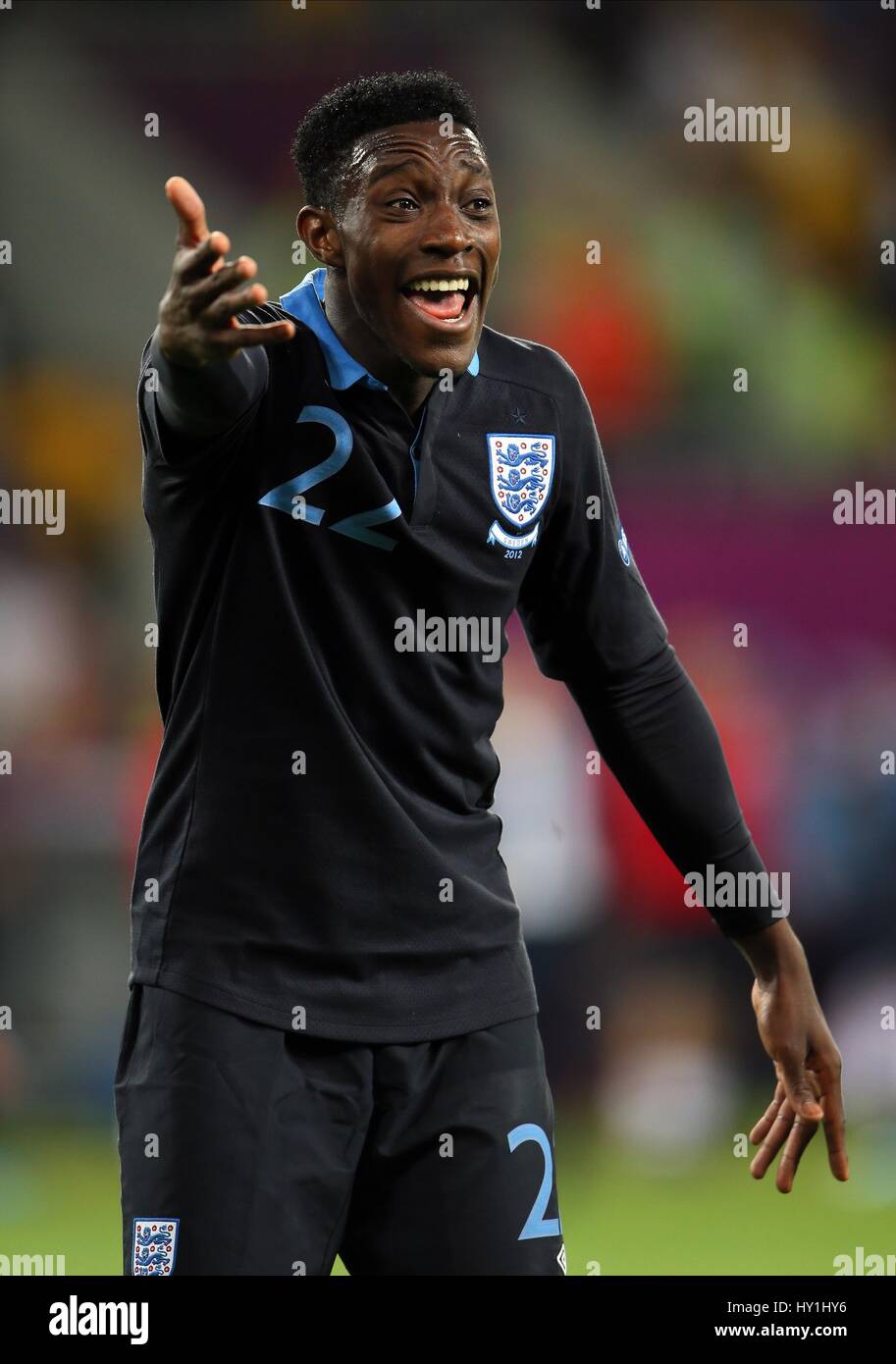 DANNY WELBECK INGHILTERRA MANCHESTER UNITED FC ENGLAND & MANCHESTER UNITED FC STADIO OLIMPICO KIEV UCRAINA 15 Giugno 2012 Foto Stock