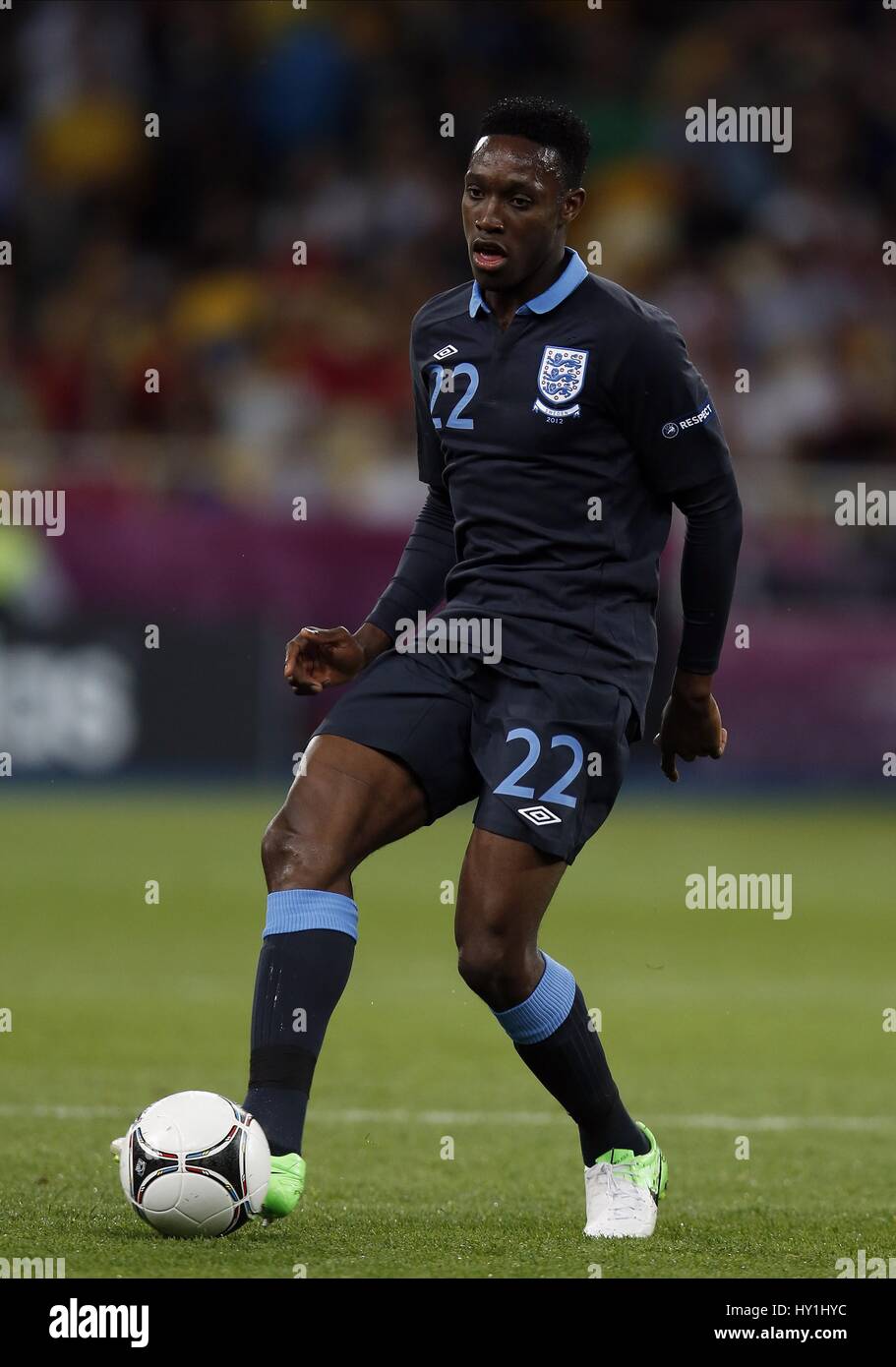DANNY WELBECK INGHILTERRA MANCHESTER UNITED FC ENGLAND & MANCHESTER UNITED FC STADIO OLIMPICO KIEV UCRAINA 15 Giugno 2012 Foto Stock