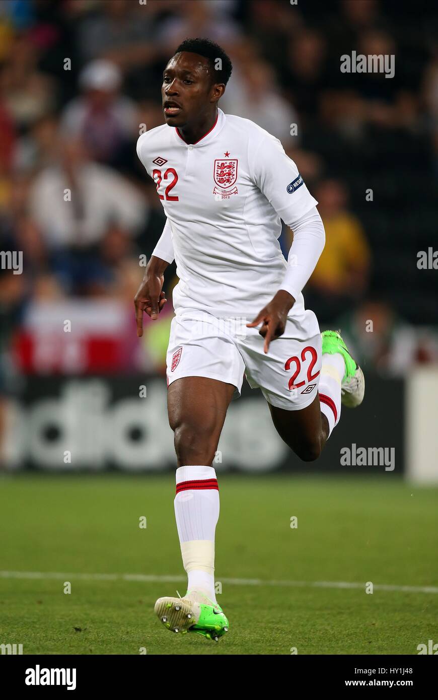 DANNY WELBECK INGHILTERRA MANCHESTER UNITED FC ENGLAND & MANCHESTER UNITED FC DONBASS ARENA DONETSK UCRAINA 19 Giugno 2012 Foto Stock