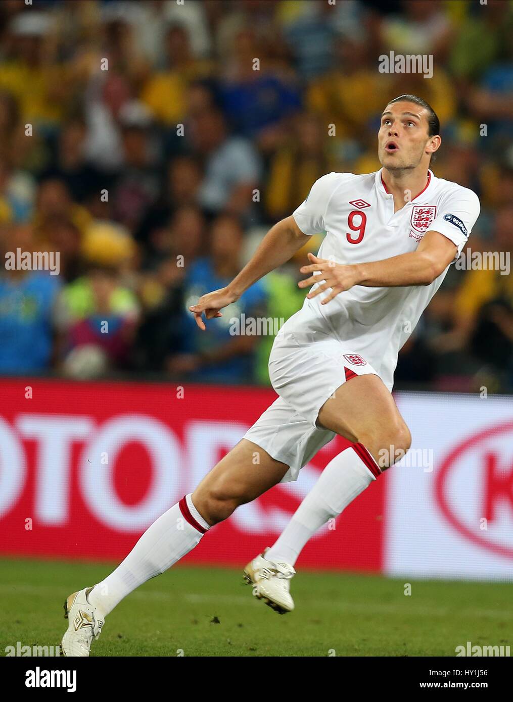 ANDY CARROLL INGHILTERRA West Ham United FC ENGLAND & West Ham United FC DONBASS ARENA DONETSK UCRAINA 19 Giugno 2012 Foto Stock