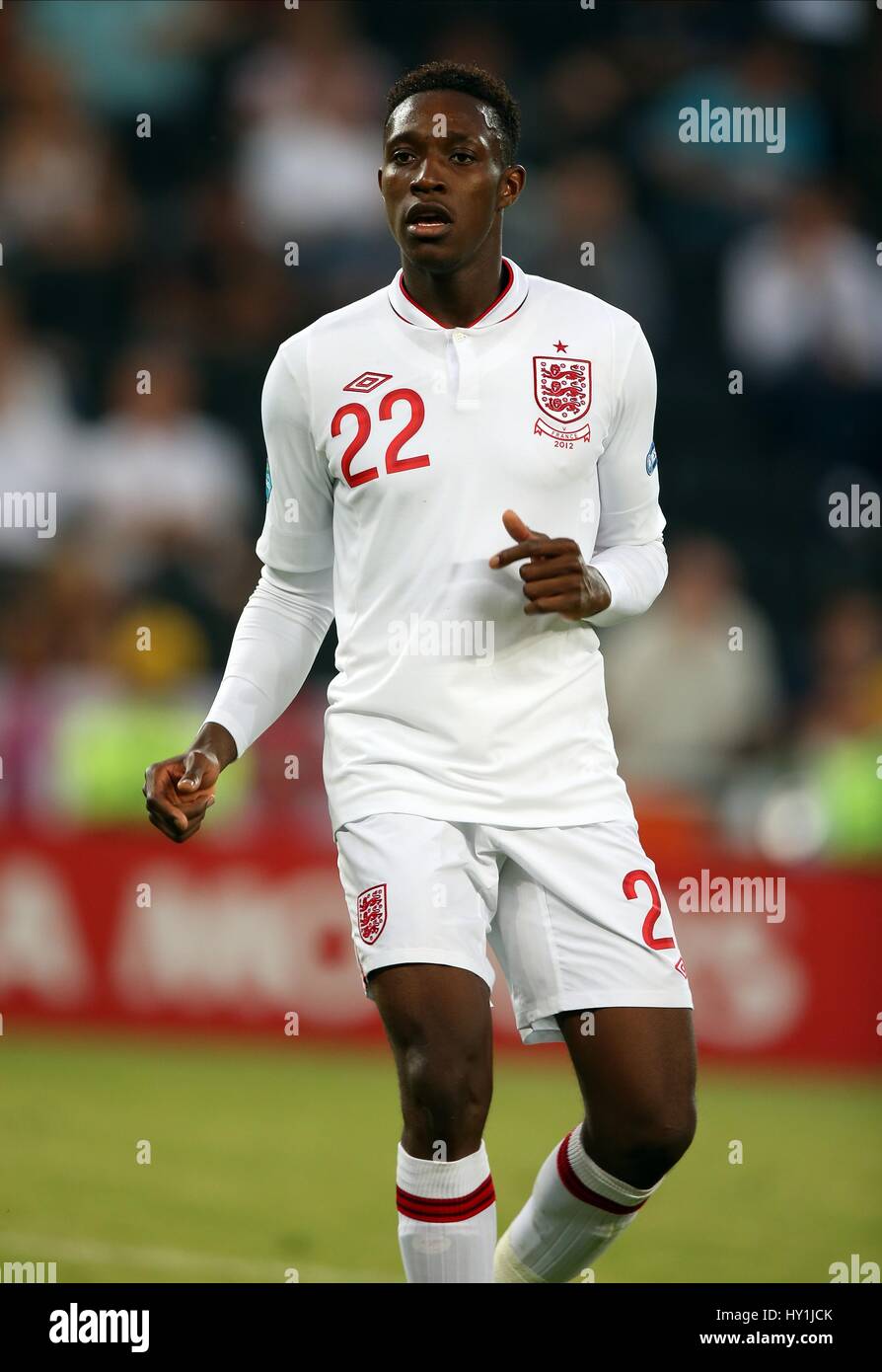 DANNY WELBECK INGHILTERRA MANCHESTER UNITED FC ENGLAND & MANCHESTER UNITED FC DONBASS ARENA DONETSK UCRAINA 11 Giugno 2012 Foto Stock