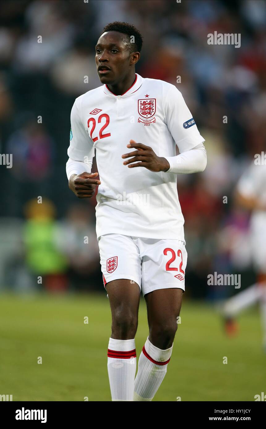 DANNY WELBECK INGHILTERRA MANCHESTER UNITED FC ENGLAND & MANCHESTER UNITED FC DONBASS ARENA DONETSK UCRAINA 11 Giugno 2012 Foto Stock