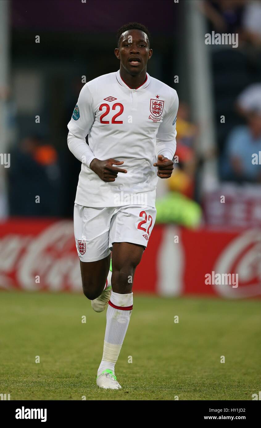 DANNY WELBECK INGHILTERRA MANCHESTER UNITED FC ENGLAND & MANCHESTER UNITED FC DONBASS ARENA DONETSK UCRAINA 11 Giugno 2012 Foto Stock