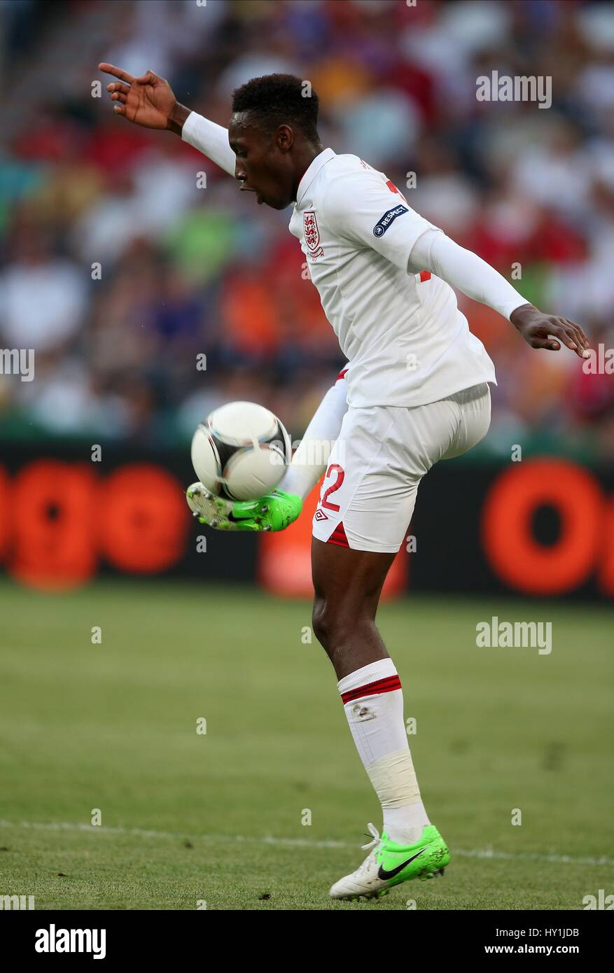 DANNY WELBECK INGHILTERRA MANCHESTER UNITED FC ENGLAND & MANCHESTER UNITED FC DONBASS ARENA DONETSK UCRAINA 11 Giugno 2012 Foto Stock