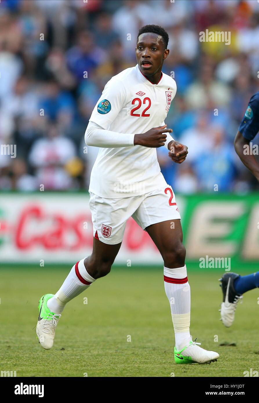 DANNY WELBECK INGHILTERRA MANCHESTER UNITED FC ENGLAND & MANCHESTER UNITED FC DONBASS ARENA DONETSK UCRAINA 11 Giugno 2012 Foto Stock