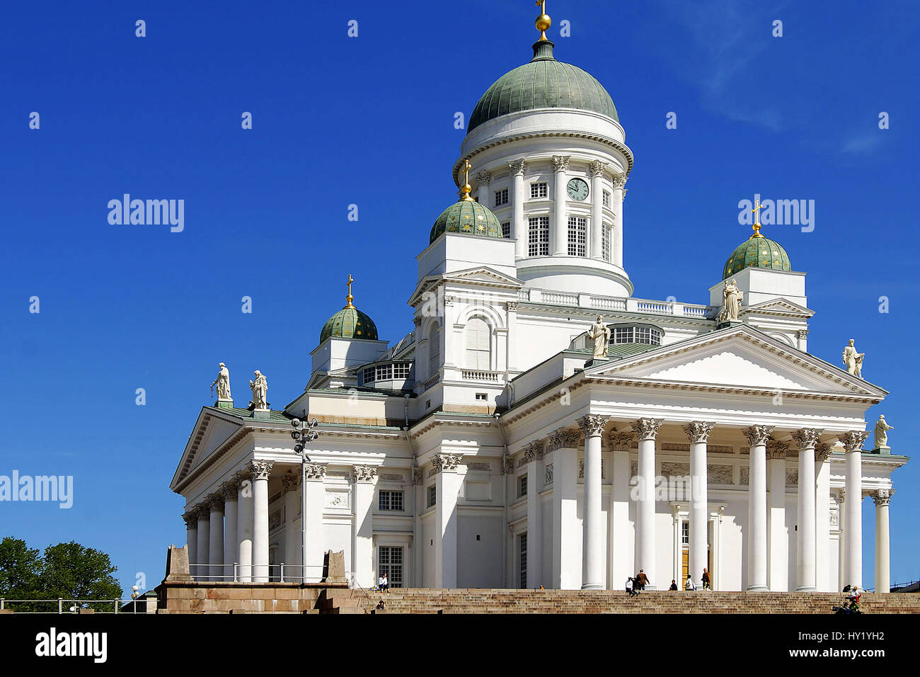 Der Dom von Helsinki, Skandinavien, Finnland Foto Stock