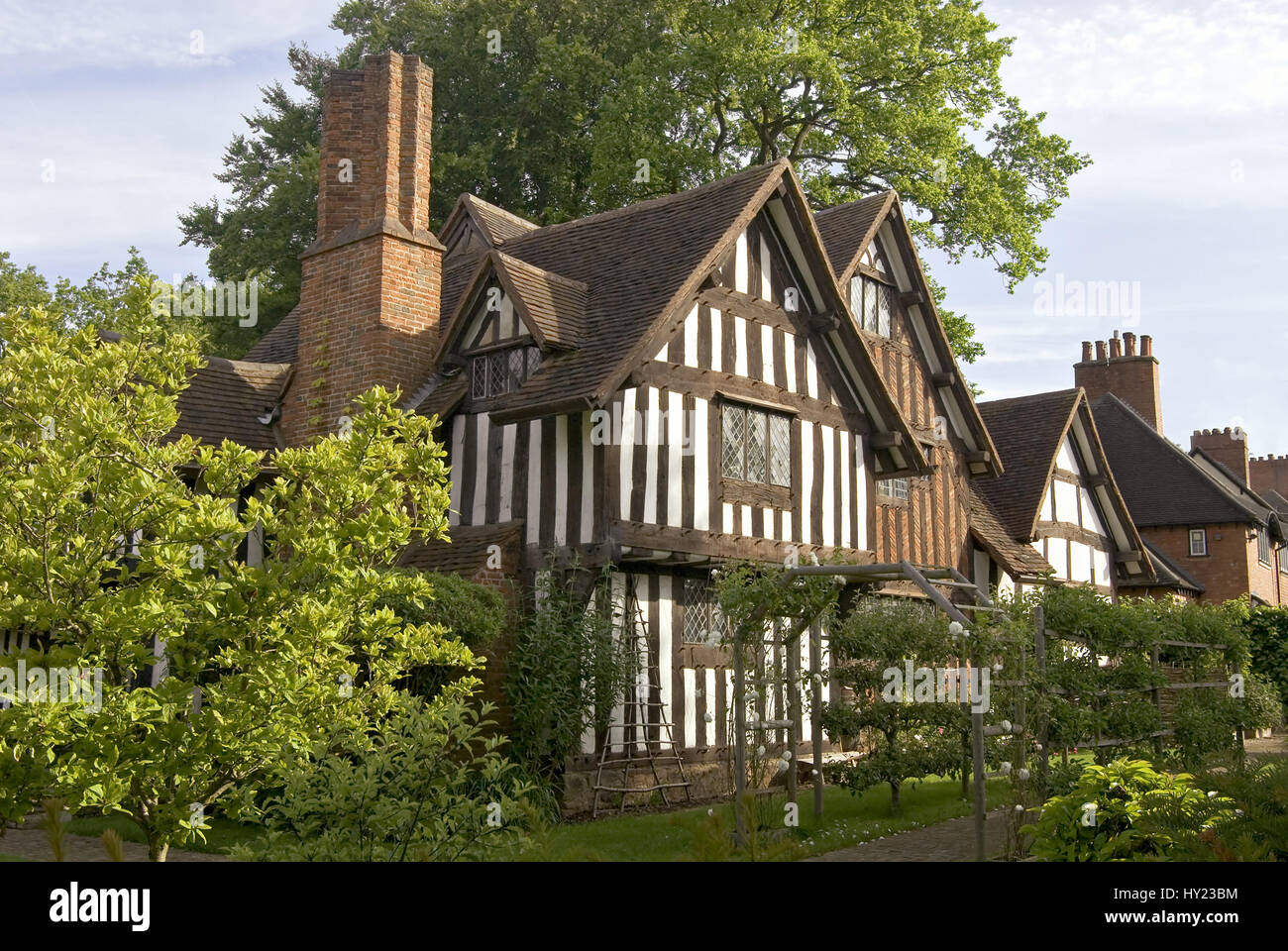 Il Selly Manor Museum è uno dei più antichi edifici in Birmingham. Das Selly Manor Museum wurde im 14. Jh. errichtet und zÃ¤hlt damit zu den Ã¤ltes Foto Stock