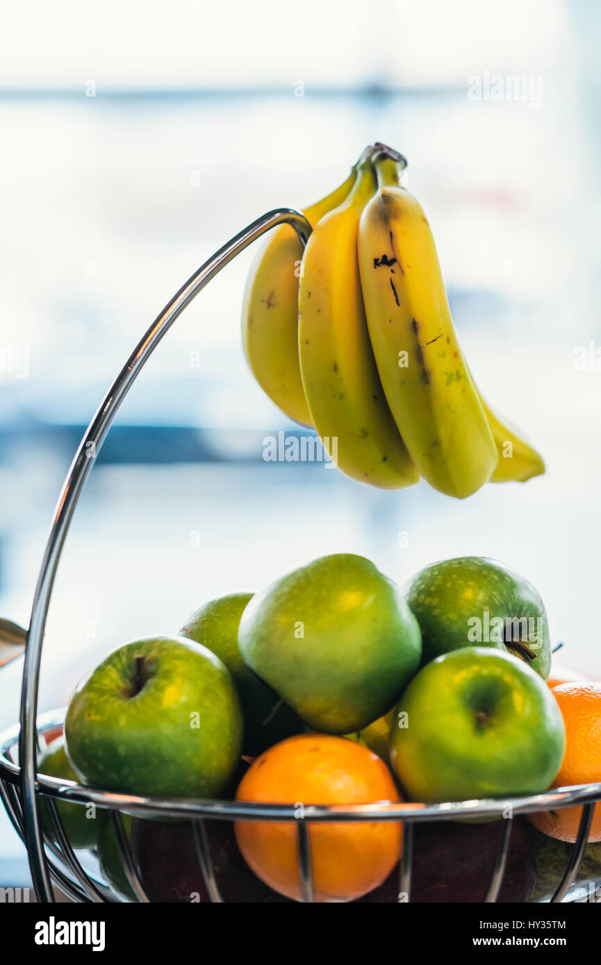 La frutta esotica ciotola Foto Stock