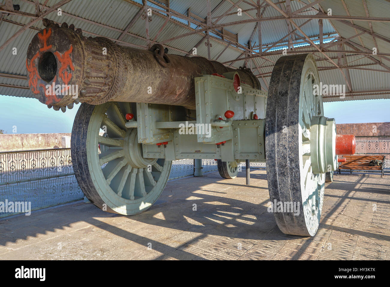 Jaivana, Jaigarh Fort, Jaipur Foto Stock