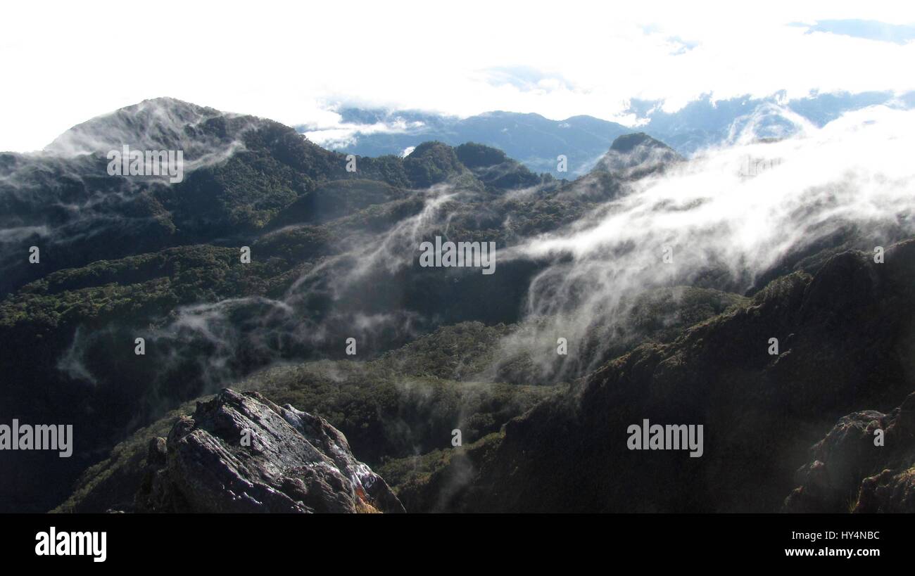 Vulcano Barú in Panama. Foto Stock