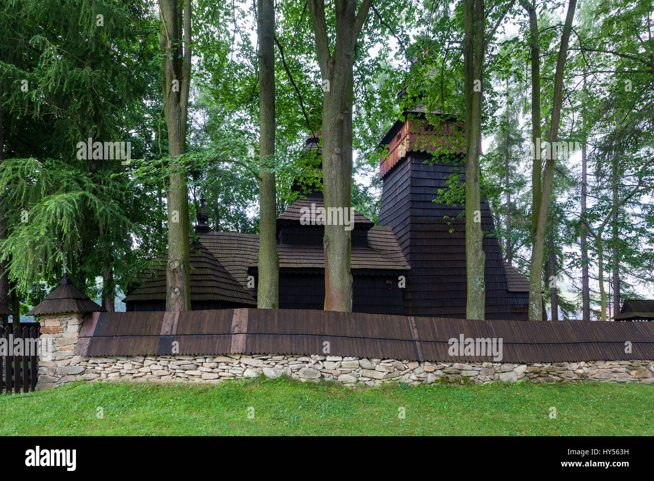 Chiesa ortodossa. San Giacomo apostolo più giovane in Powroznik, Malopolska, Polonia, l'Europa. Foto Stock