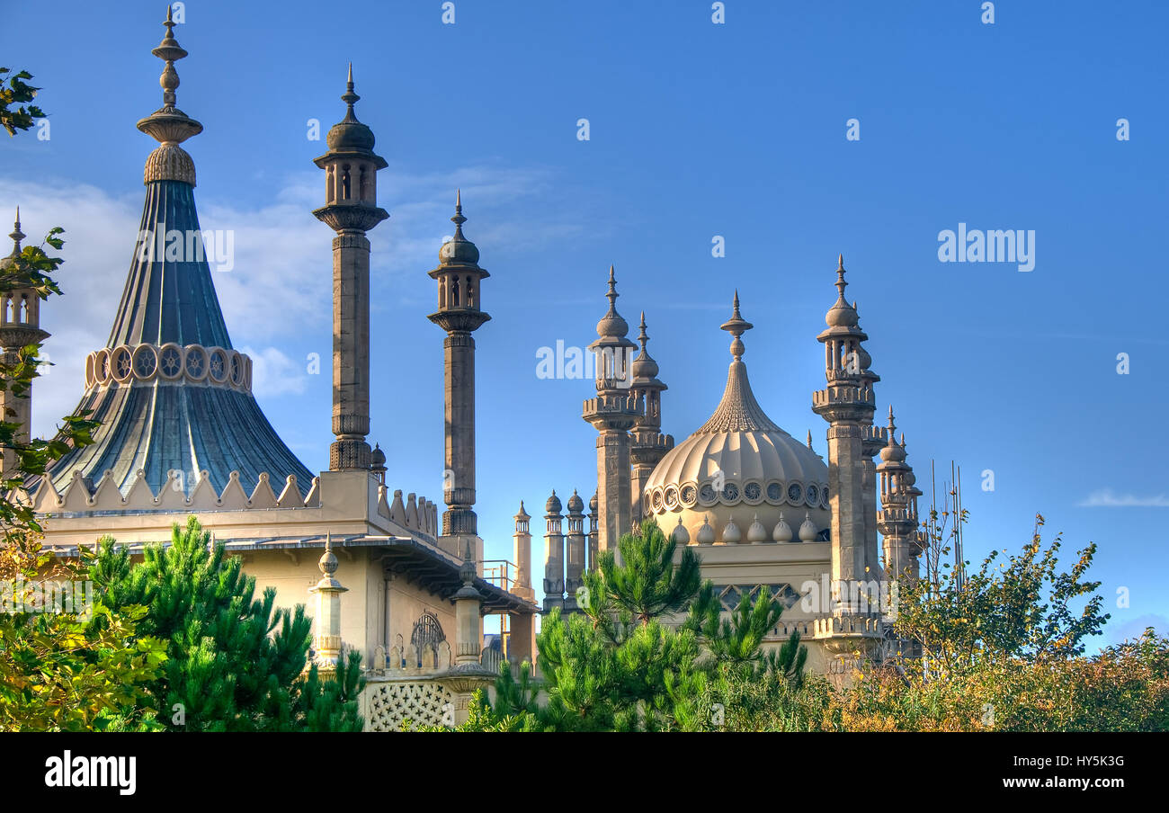 Brighton Pavillion Foto Stock