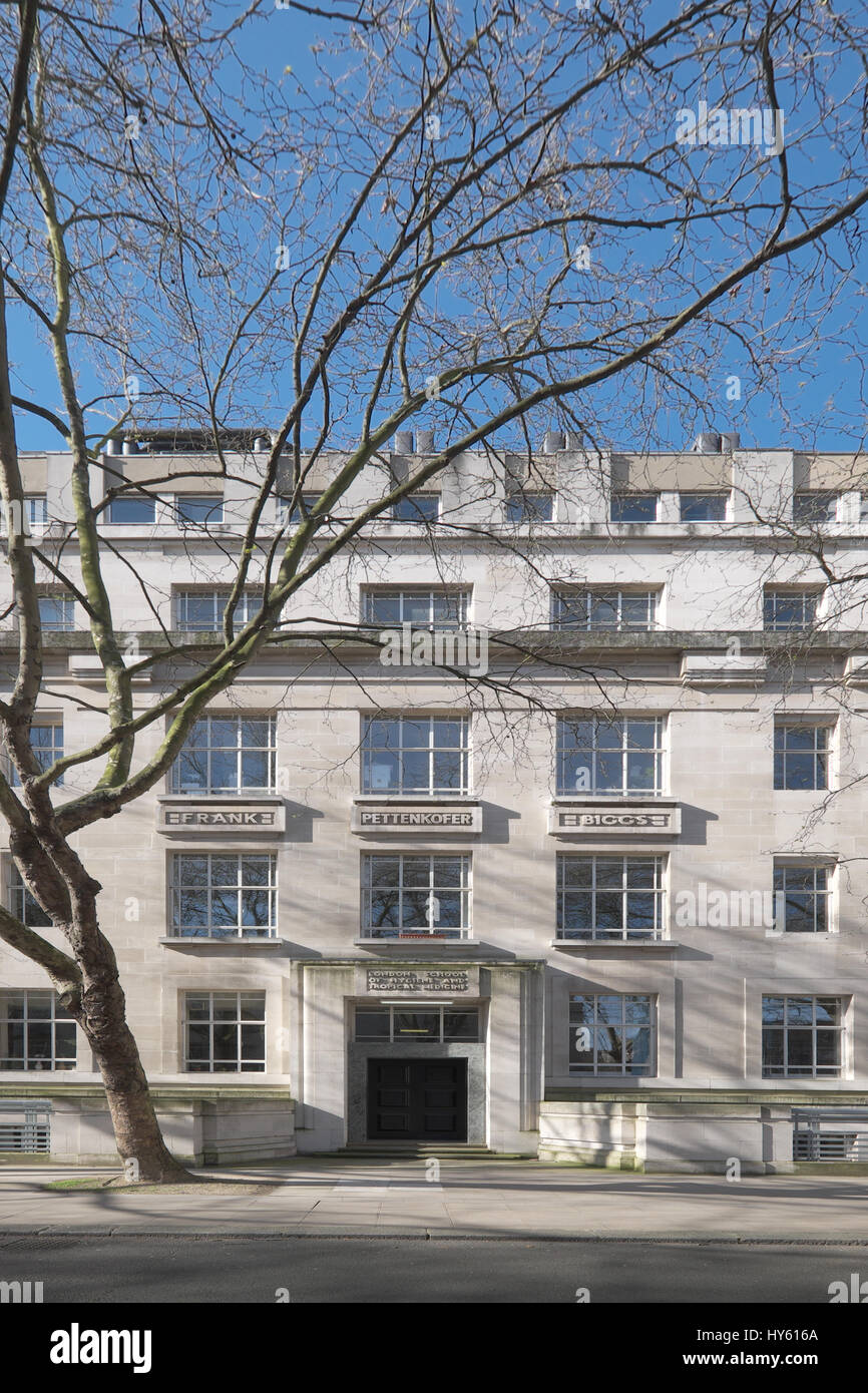 Scuola Londinese di igiene e medicina tropicale Foto Stock