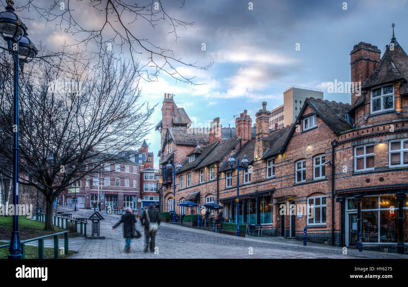 Castle Road, Nottingham Foto Stock