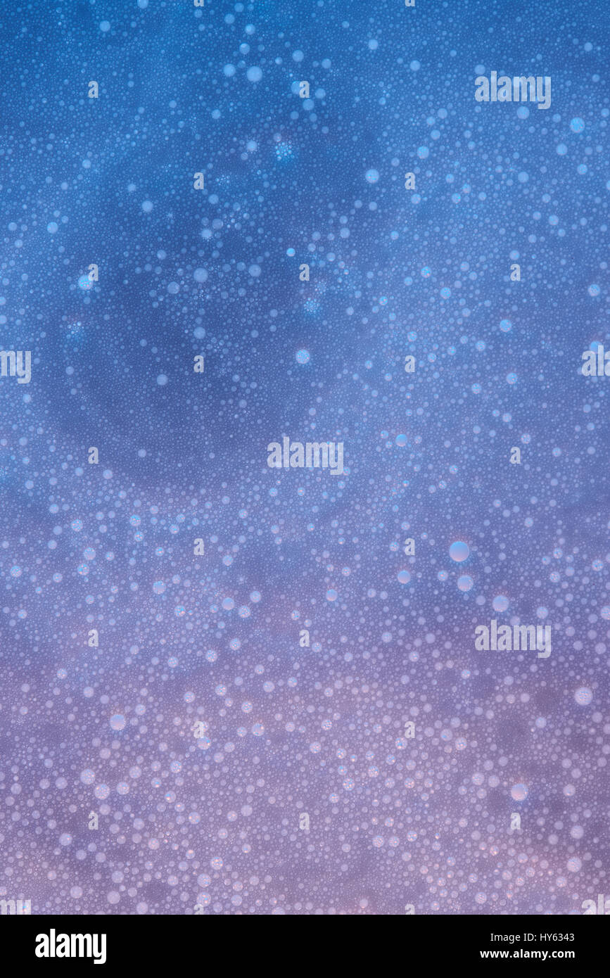 Abstract round bolle di schiuma si sfondo texture Foto Stock