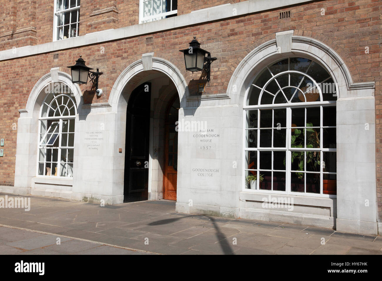 William Goodenough House, il quale offre alloggi postlaurea per università di Londra gli studenti Foto Stock