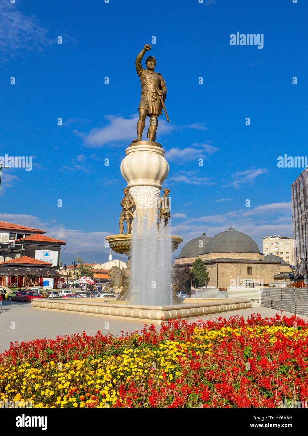 Statua di philip ii di macedon immagini e fotografie stock ad alta