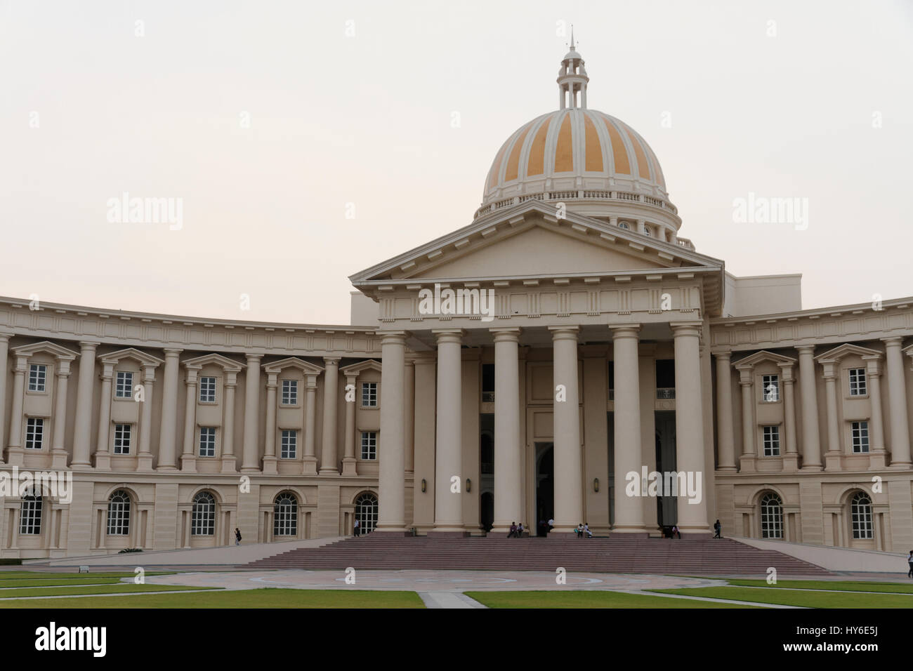 All'interno di campus Infosys a Mysore, India Foto Stock