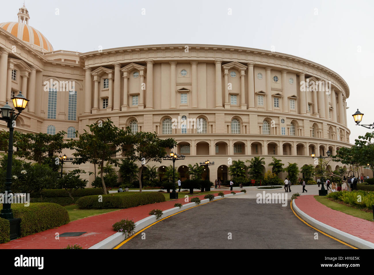 All'interno di campus Infosys a Mysore, India Foto Stock