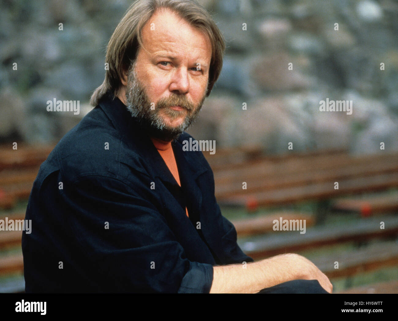 BENNY ANDERSSON musicista e ABBA stati 1995 Foto Stock