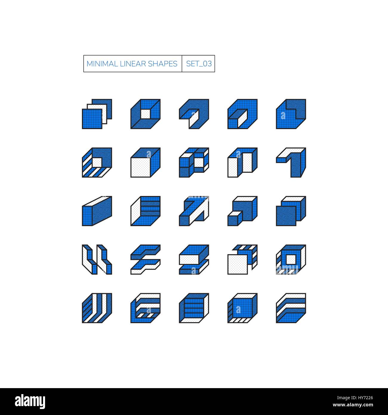 Forme geometriche Illustrazione Vettoriale