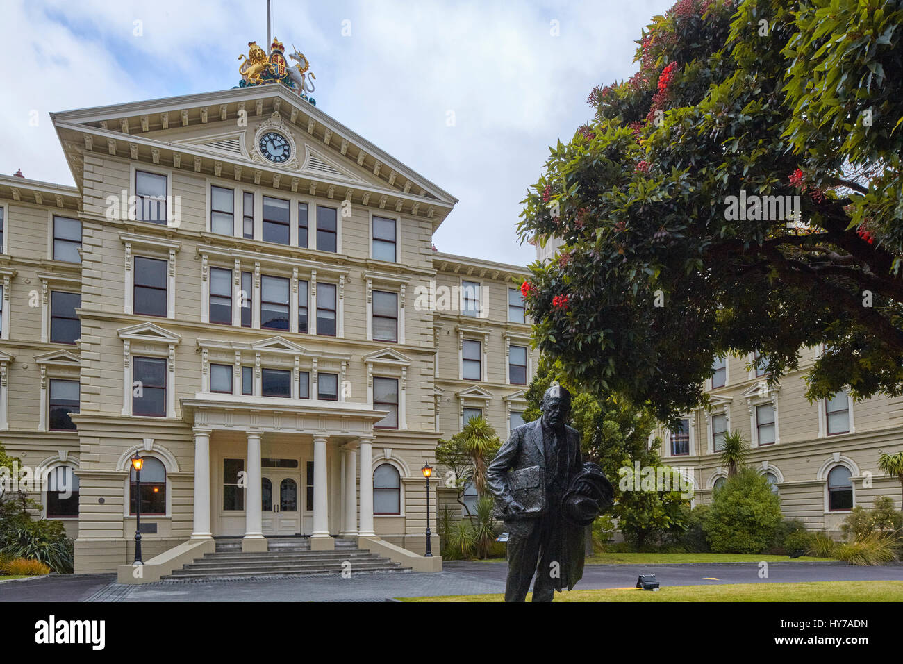 Il vecchio Palazzo del Governo, Wellington, Nuova Zelanda Foto Stock