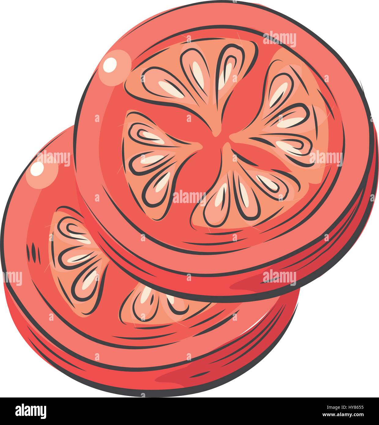 Disegno Fetta Di Pomodoro Disegno Vettoriale Del Pomodoro Pomodoro Disegno Fetta Di Pomodoro Disegno Vettoriale Del Pomodoro Pomodoro