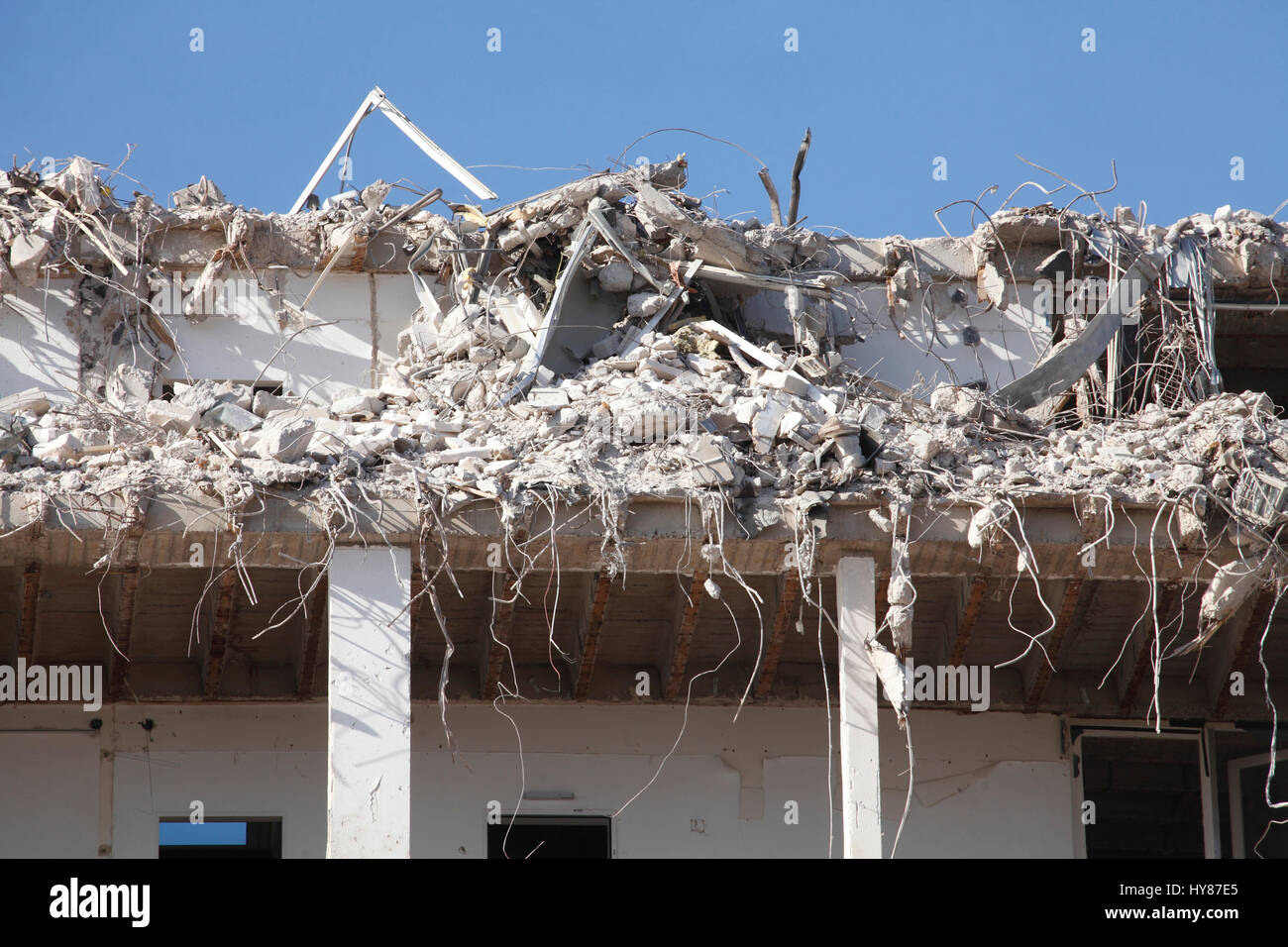 Costruzione di demolizione, condannato House, Brema, Germania, Europa Foto Stock