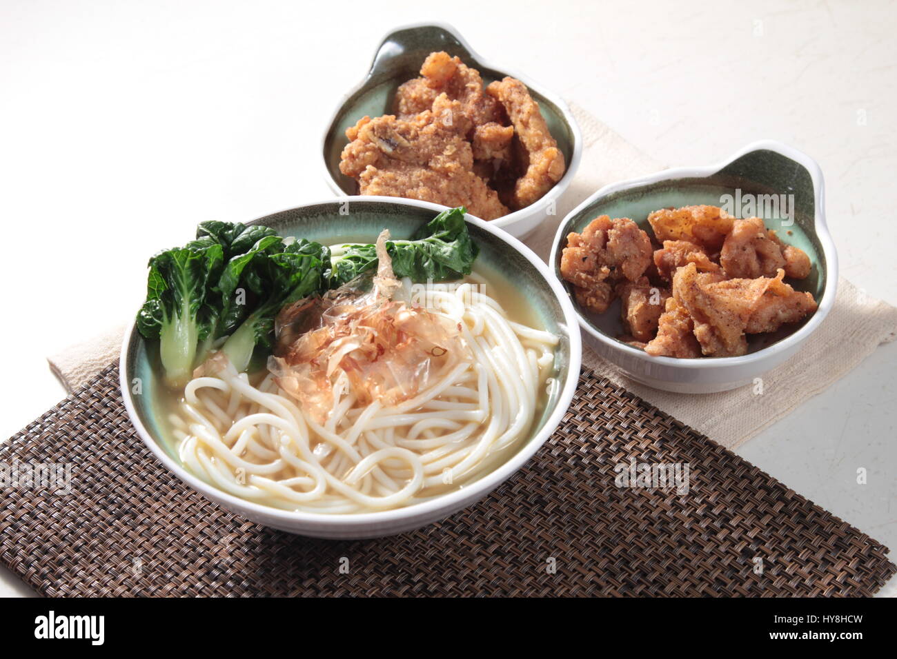 Una cucina foto di tagliatelle con carne Foto Stock