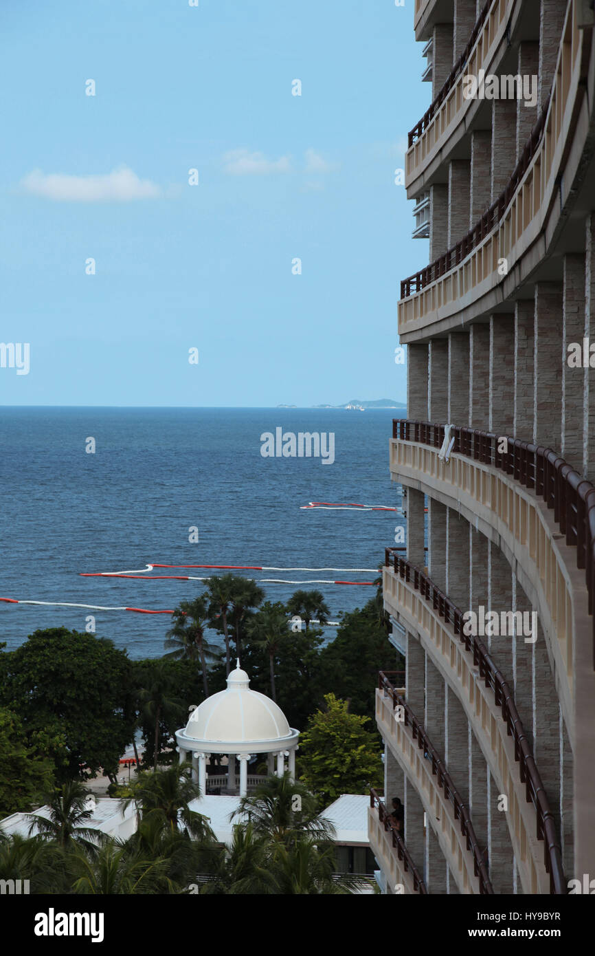 Hotel resort in Pattaya, Thailandia Foto Stock