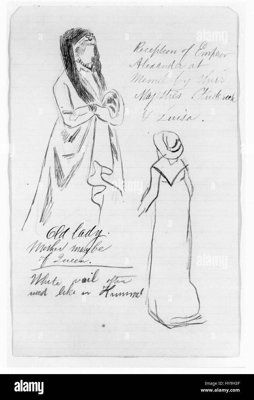Questo dipinto di Thomas Eakins, intitolato "due donne in costume", cattura due donne in abiti storici o teatrali. Il lavoro mostra l'abilità di Eakins nel ritrarre figure dettagliate e la forma umana, insieme alla sua capacità di trasmettere emozione e realismo. Foto Stock