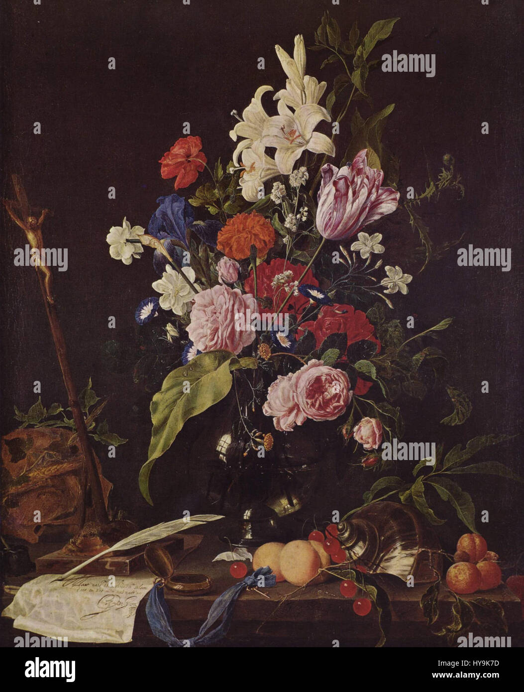 Jan Davidsz de Heem 001 Foto Stock
