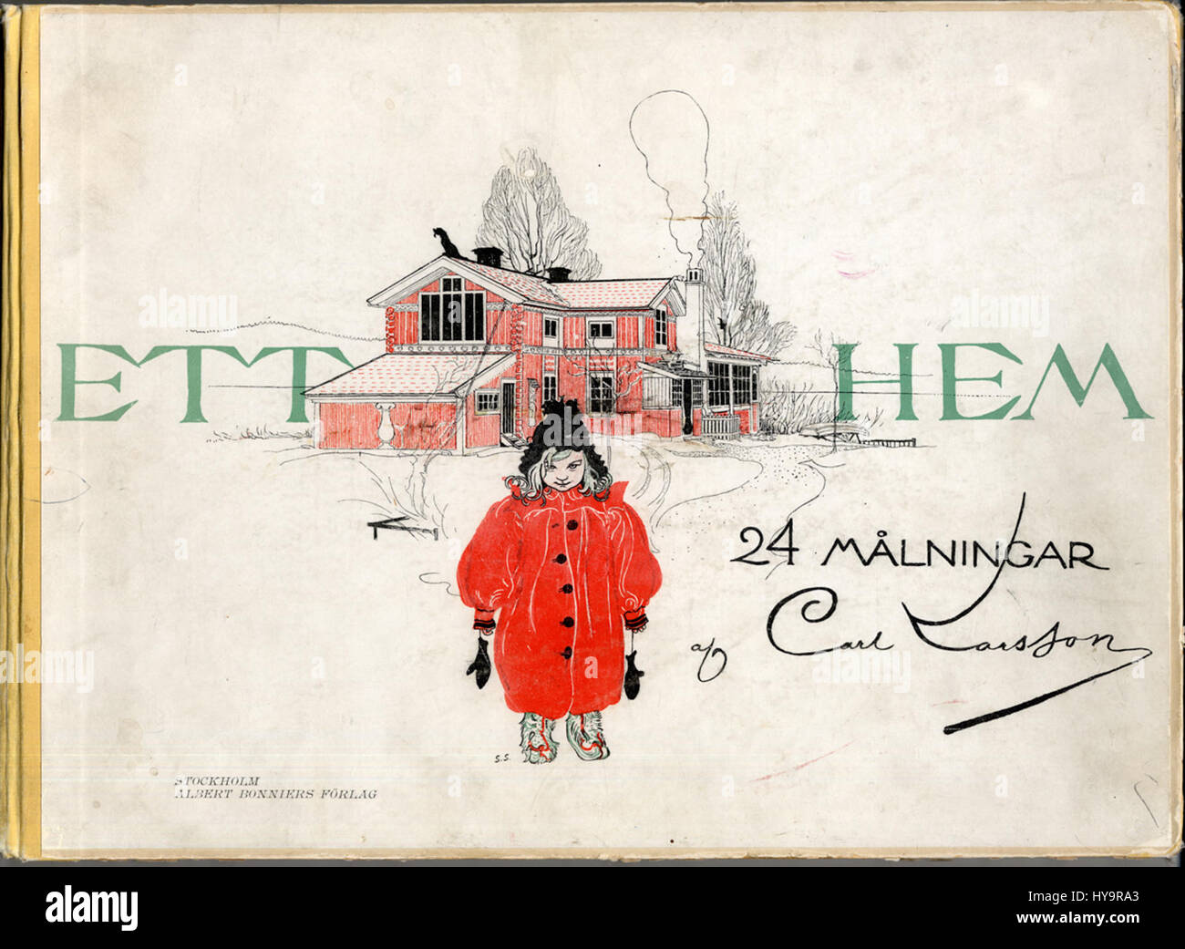 "Ett Hem" (A Home) di Carl Larsson del 1899 è una serie di dipinti che raffigurano la casa dell'artista in Svezia. Il lavoro mette in evidenza la vita domestica svedese e il ruolo di Larsson nel ritrarre il design degli interni e i valori familiari svedesi. Foto Stock