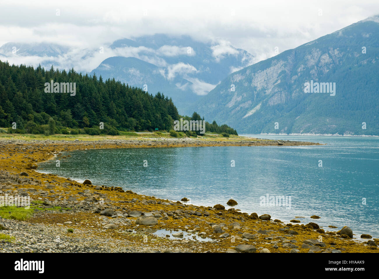 Alaska USA - godere la bella vista della Haines Borough - destinazione di viaggio Foto Stock