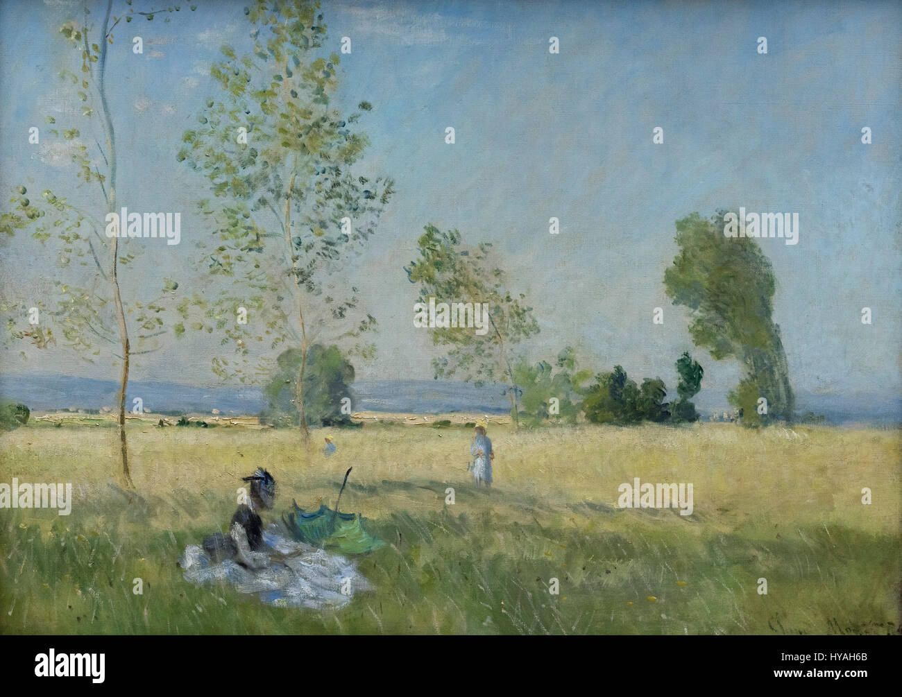 Claude Monet (1840-1926), estate 1874. Sommer. Foto Stock