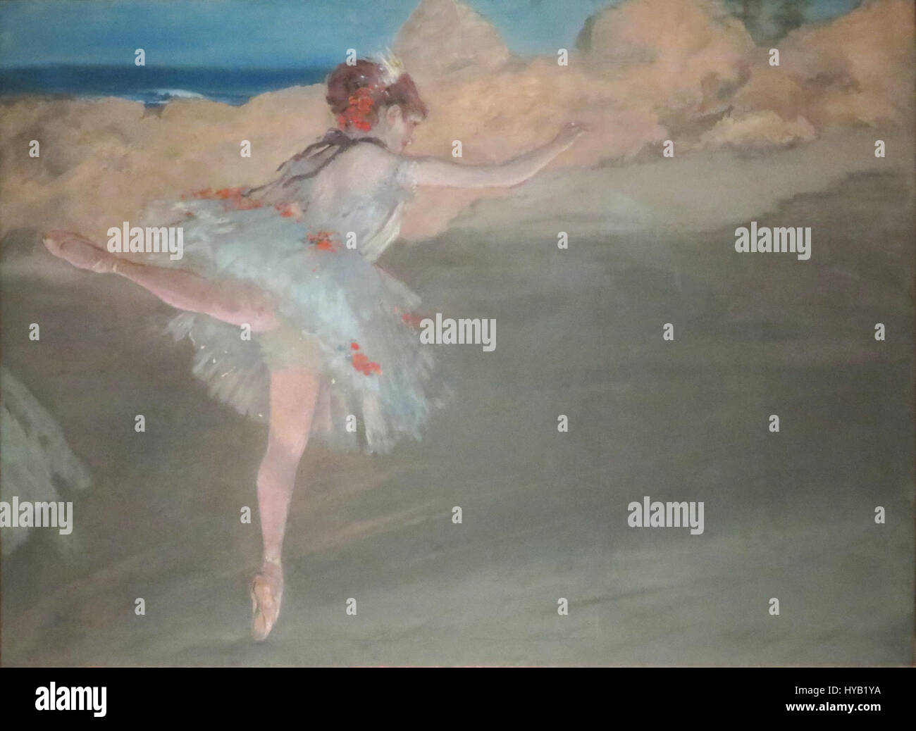 "La Stella ballerino in Pointe' di Edgar Degas, Norton Simon Museum Foto Stock