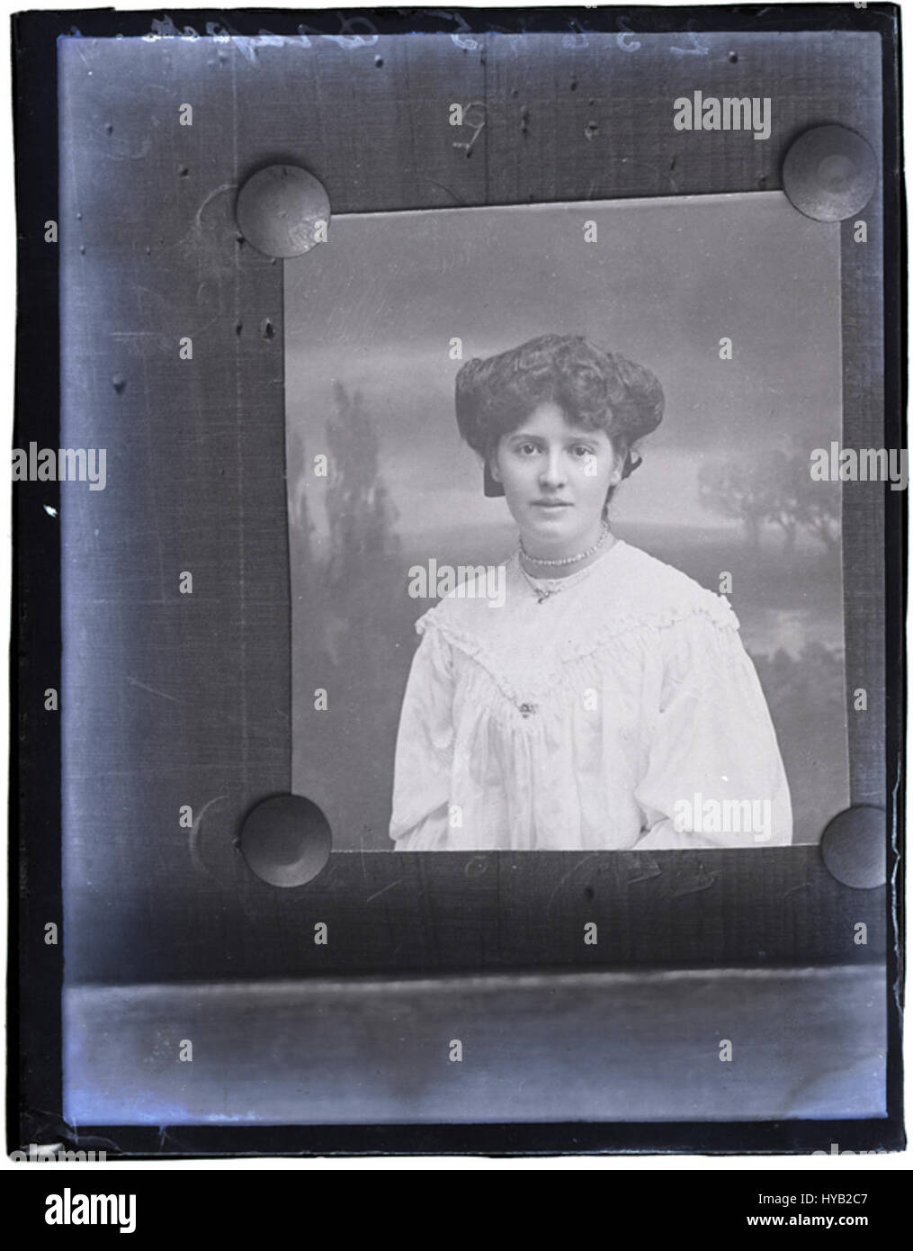 Questa è una fotografia scattata da Draper, datata 14 febbraio 1907. È una copia di un'immagine originale, conservando il suo significato storico. La fotografia probabilmente documenta un evento notevole o un soggetto dell'inizio del XX secolo. Foto Stock