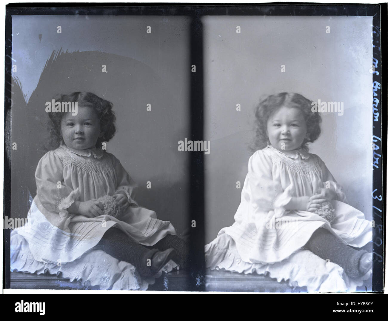 Questa fotografia, scattata il 16 dicembre 1910, raffigura Baby Verling Brown, un momento catturato all'inizio del XX secolo. Riflette lo stile fotografico dell'epoca e l'innocenza dell'infanzia. Foto Stock