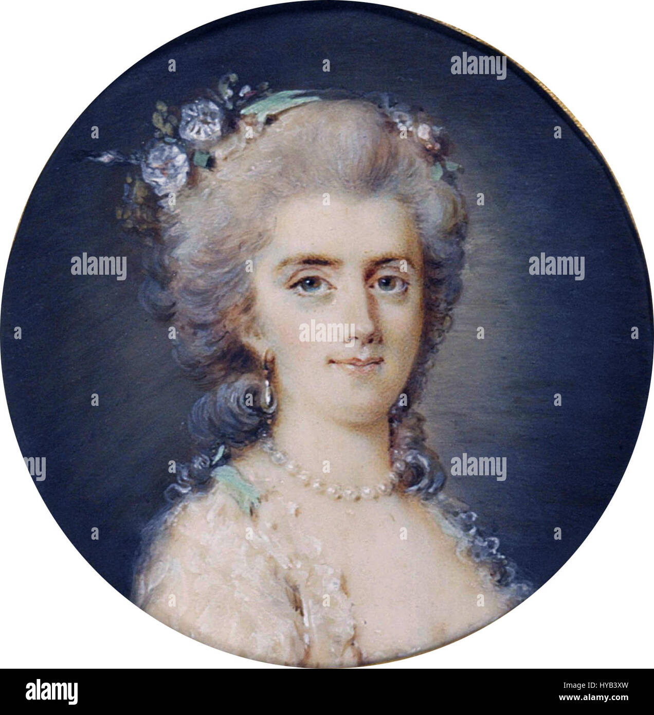 Diane de Polignac (1746 dopo il 1818), attribuita a Claude Hoin (1750 1817) Foto Stock