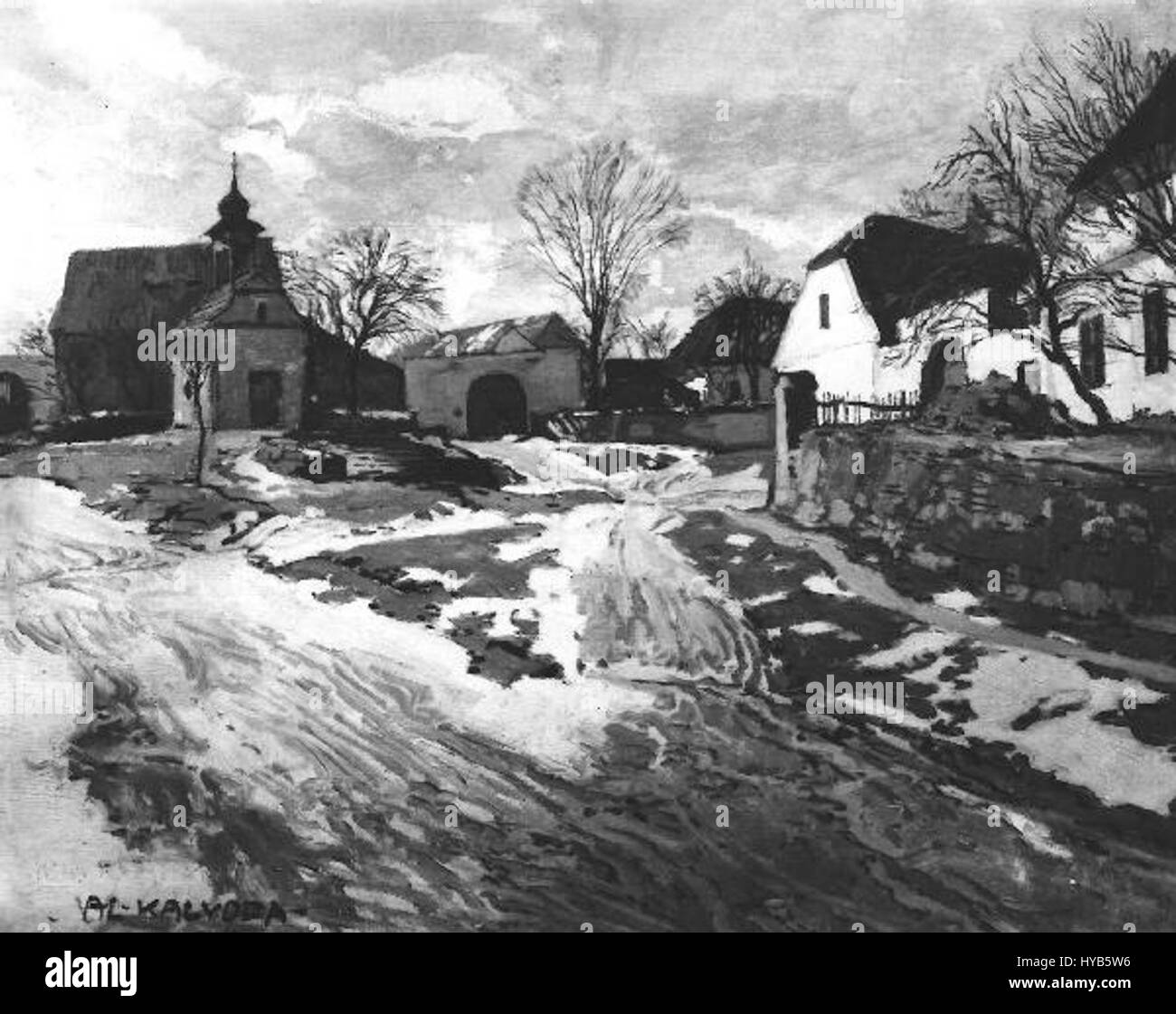 Alois Kalvoda (1875–1934) fu una figura di spicco di Naves nella regione del Prejari. Conosciuto per i suoi contributi alla cultura e alla storia locale, la sua eredità rimane importante per i documenti storici della zona. Foto Stock