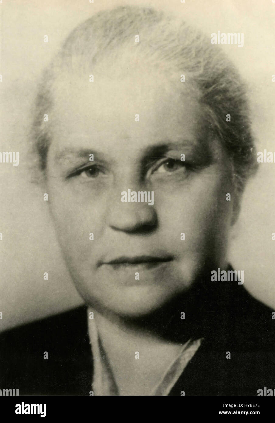 La sig.ra Muravjeva, membro del Presidium sovietico, URSS Foto Stock