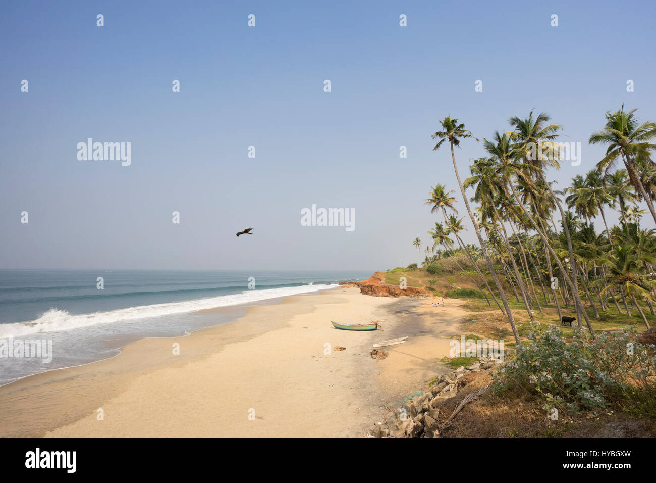 Costa di Kerala Foto Stock