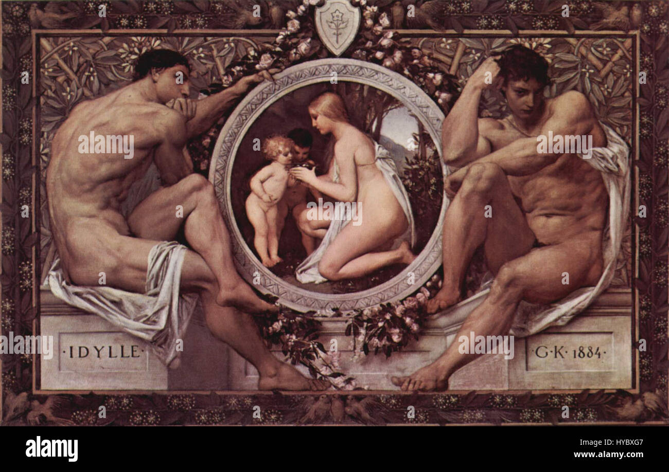 Gustav Klimt 037 si riferisce a un dipinto specifico dell'artista austriaco Gustav Klimt. Noto per il suo stile distinto, il lavoro di Klimt spesso mescola simbolismo, sensualità e ricchi dettagli ornamentali. Questo dipinto mostra il suo uso innovativo di foglie d'oro e intricati motivi, caratteristici dei suoi famosi pezzi come "il bacio". Il lavoro di Klimt è diventato iconico all'inizio del XX secolo e continua a influenzare l'arte moderna. Foto Stock