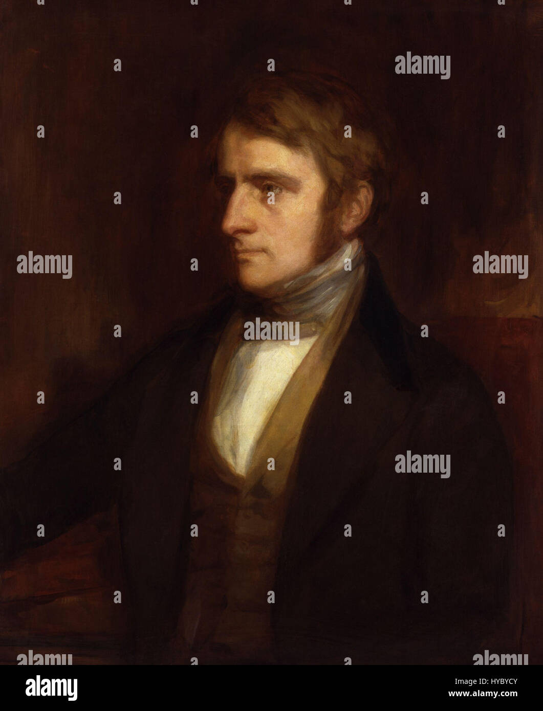 John Arthur Roebuck è stato un importante politico britannico del XIX secolo noto per il suo sostegno alla riforma parlamentare. La sua carriera e la sua eredità sono raffigurati in ritratti ospitati presso la National Portrait Gallery. Foto Stock
