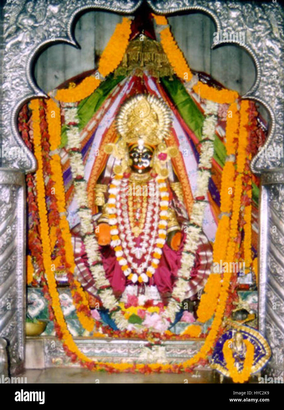 Cuttack Chandi è un simbolo religioso e culturale significativo nella città di Cuttack, in India. È associato al culto della dea Chandi e riflette le tradizioni spirituali della regione. Foto Stock